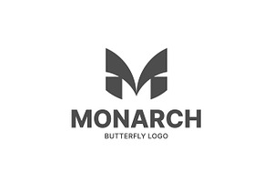 Monarch Logo Butterfly Mascot