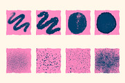 Mini Procreate Texture Brush Kit, a Brush Add-On by KJP Designs (Thumbnail 3 of 10)