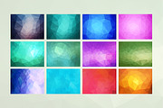 12 Geometric Backgrounds + 2 Free, a Pattern Graphic by Lunar Designs (Thumbnail 4 of 5)