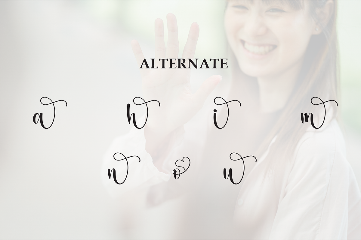 Hello Amanda | Script Font, a Handwritten Font by Scratchones (Photo 8 of 9)