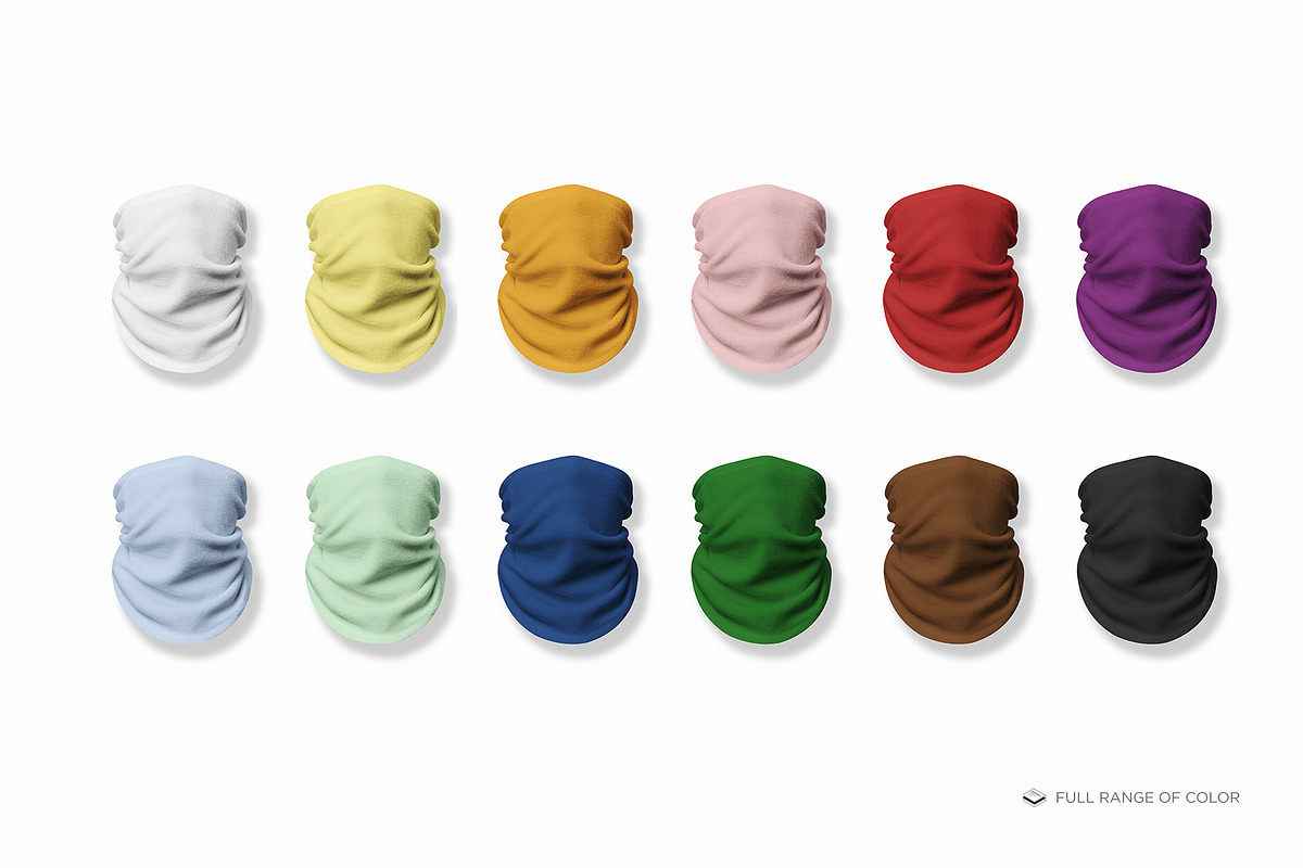 Neck Gaiter Mock-up, an Apparel Mockup by Branda Keeps (Photo 12 of 16)