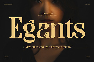 Egants Elegant Serif Font