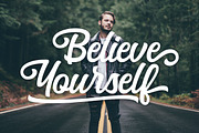 Anghones - Script Font, a Script Font by Maculinc Type (Thumbnail 6 of 9)