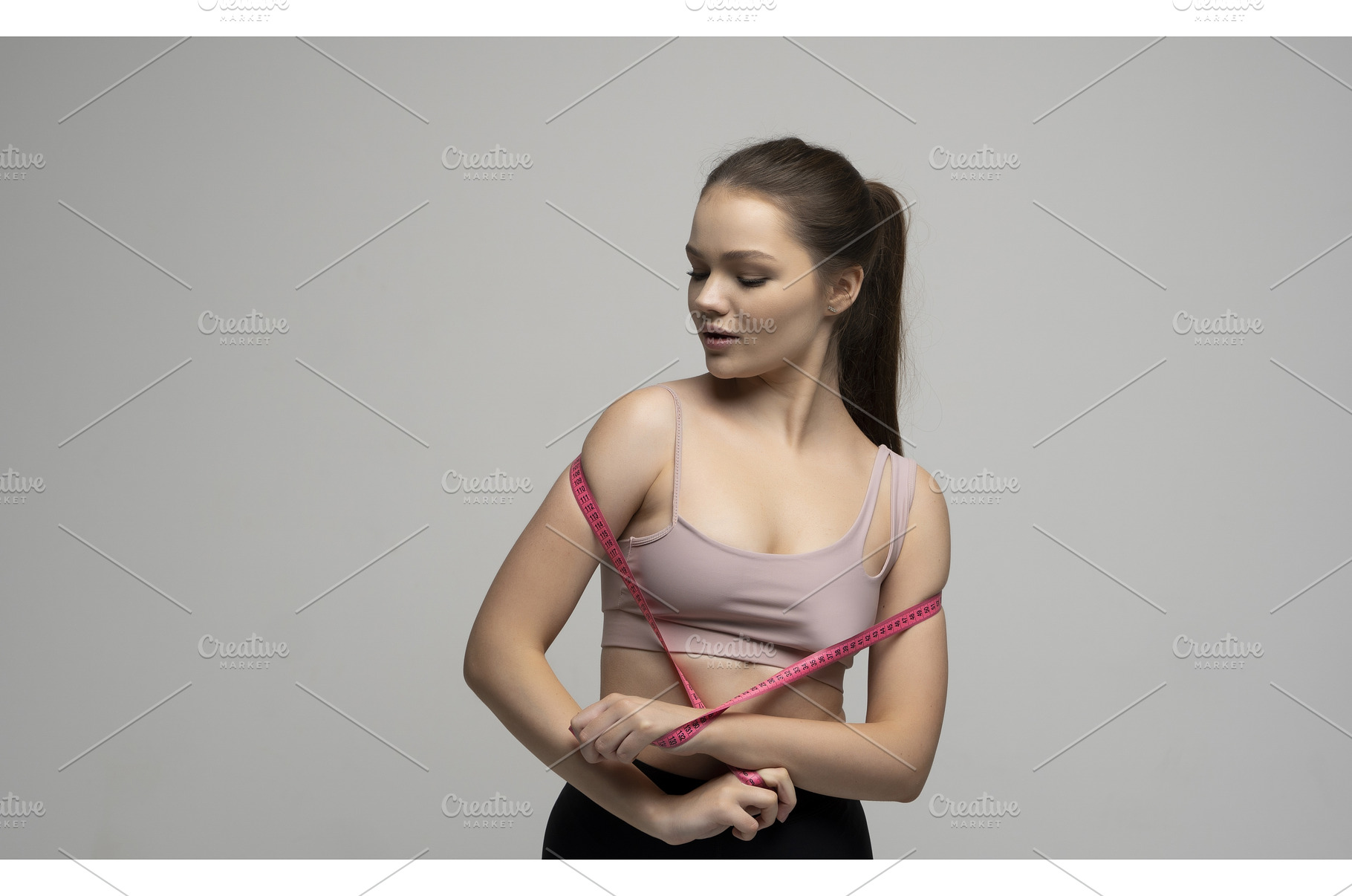 Young beautiful brunette woman in, a Person Photo by volodymyrshtun13795