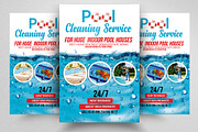 10 Pool Cleaning Flyers Bundle, a Flyer Template by Psd Templates (Thumbnail 10 of 11)