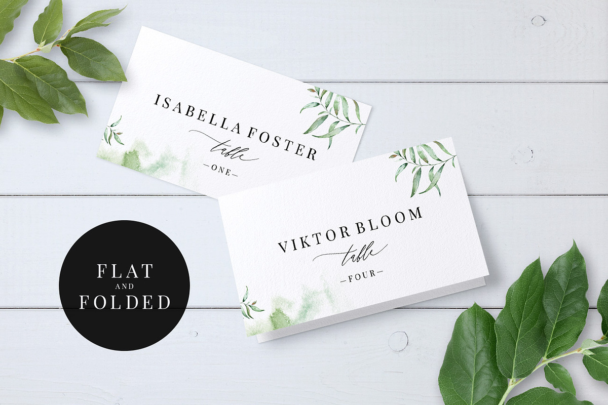 Wedding Place Card, Aurora, an Invitation Template by Alice Bluefox (Photo 4 of 8)