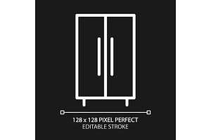 Wardrobe closet pixel perfect white, an Icon by IMG Visuals
