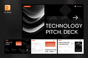 Technology Pitch Deck Powerpoint, a Presentation Template by Eklip Studio (Thumbnail 1 of 6)