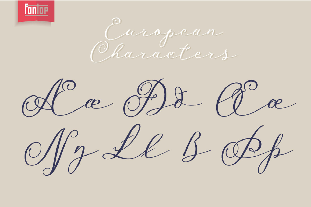 Presto Script, a Script Font by Fontop (Photo 10 of 12)