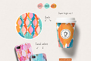 Balinese Ikat, a Pattern Graphic by Nicetoseeya (Thumbnail 3 of 11)