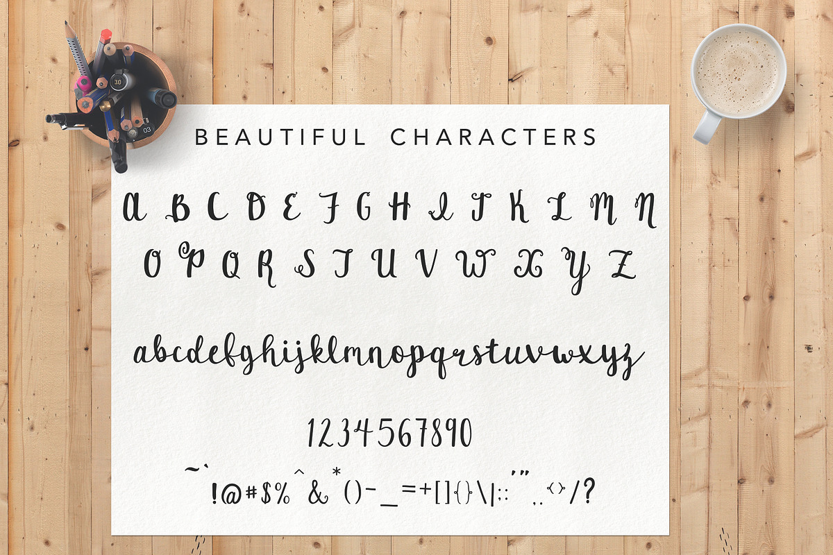 Enchanted: A Script Font preview 2