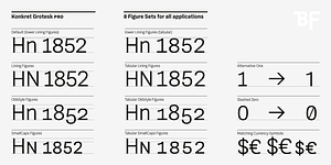 BF Konkret Grotesk Pro