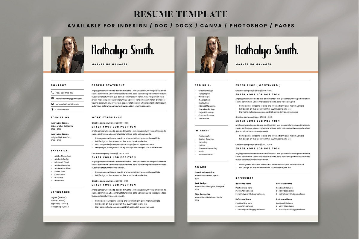 Resume Bundle, a Resume Template by Occy Design (Photo 26 of 28)