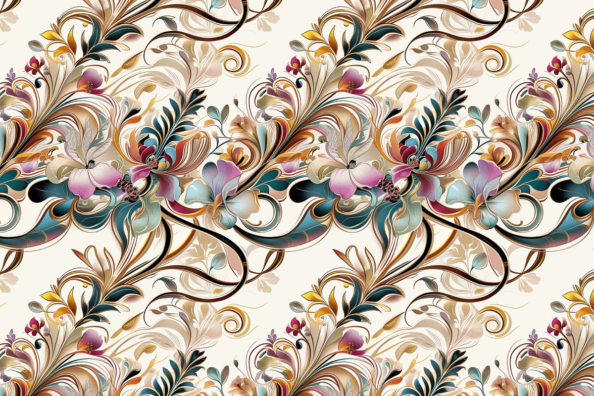 Royal Bouquet - Floral Patterns, a Pattern Graphic by Art Sproot (Photo 10 of 12)