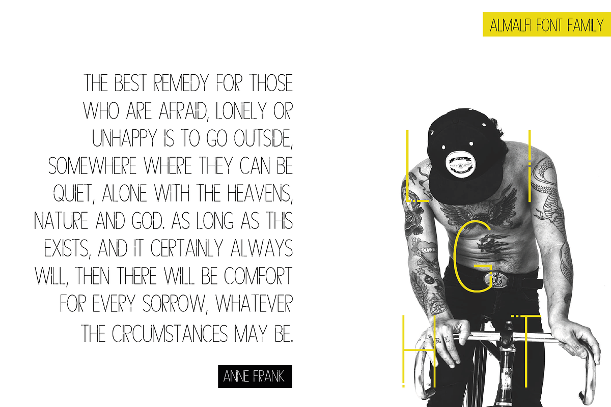 AMALFI - A Modern Font Family preview 6