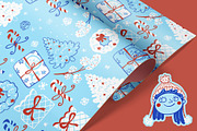 Winter People, a Seasonal Illustration by Carpet Tapete Pretzel (Thumbnail 15 of 22)