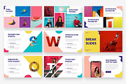 Colorful & Pop Art Powerpoint, a Presentation Template by Indisains (Thumbnail 2 of 6)
