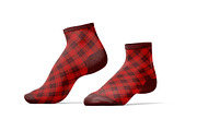 Socks 4 Types Mockups Set, a Bottom Mockup by rebrandy (Thumbnail 12 of 12)