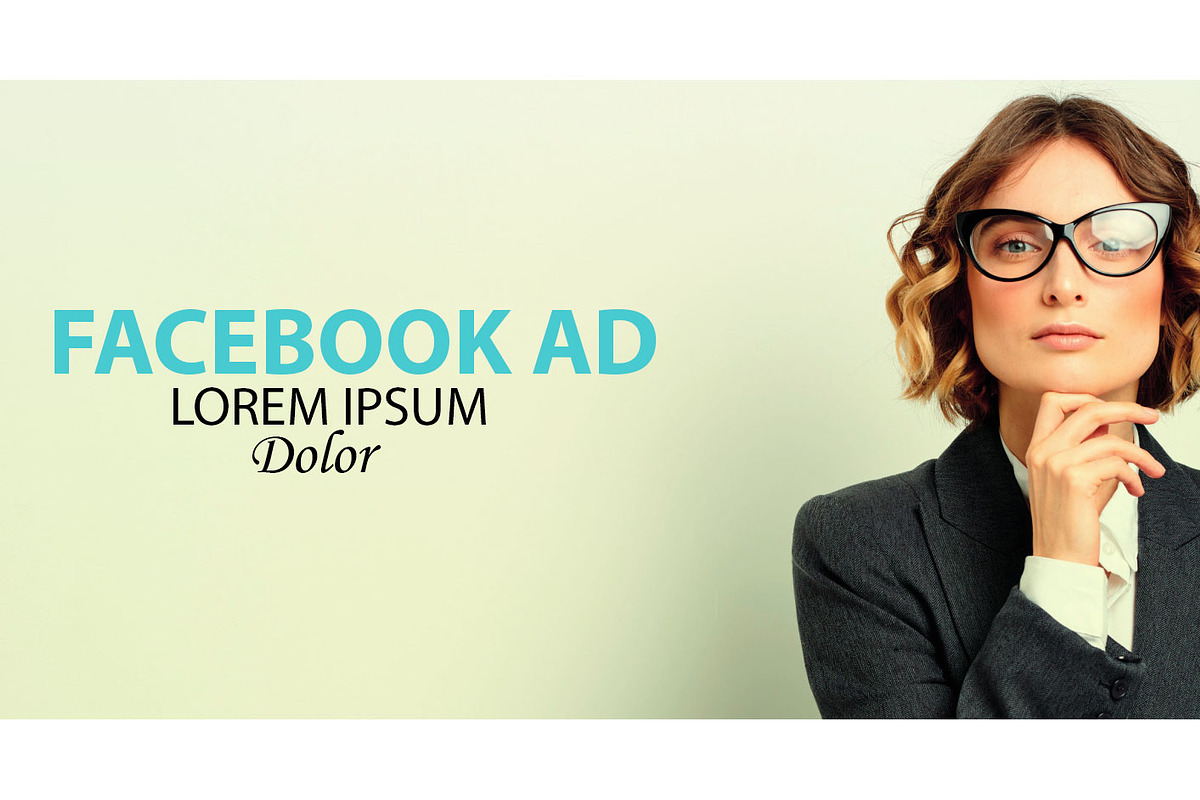 Facebook simple ad templates, a Social Media Template by Santiboca (Photo 2 of 3)