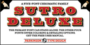 Sutro Deluxe, a Slab Serif Font by Parkinson Type Design (Thumbnail 7 of 7)