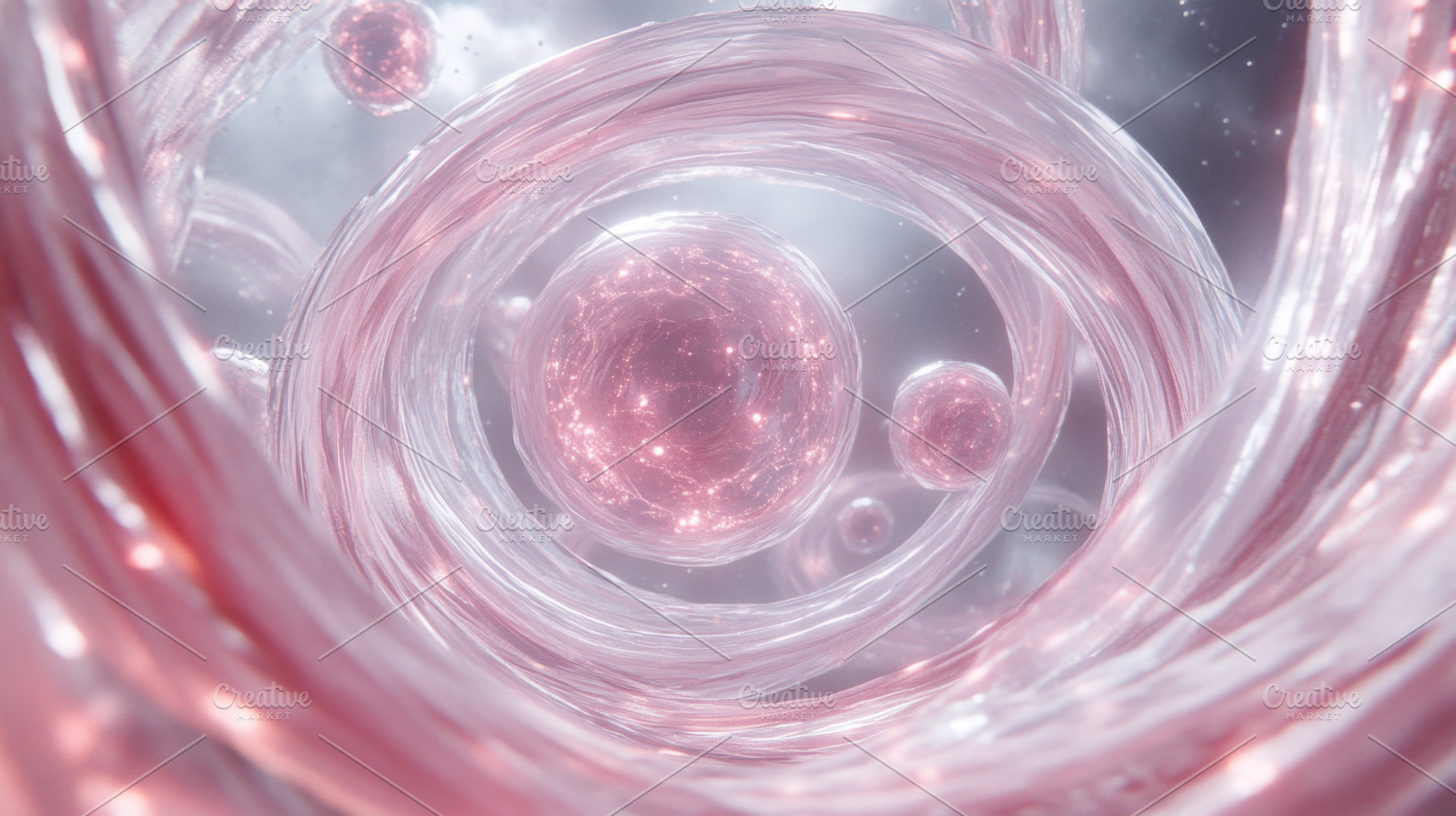 Abstract representation of a microsc, a Photo by Dvoevnore photos