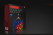 Loose Shirt On 5 Stages Mock-up, a Hoody Mockup by Mocca Mockups Store (Thumbnail 4 of 69)