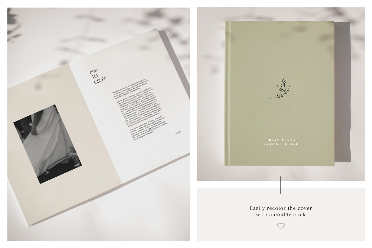 A4 Book Magazin Mockup bundle, a Print Template by youdiful creation (Photo 2 of 2)