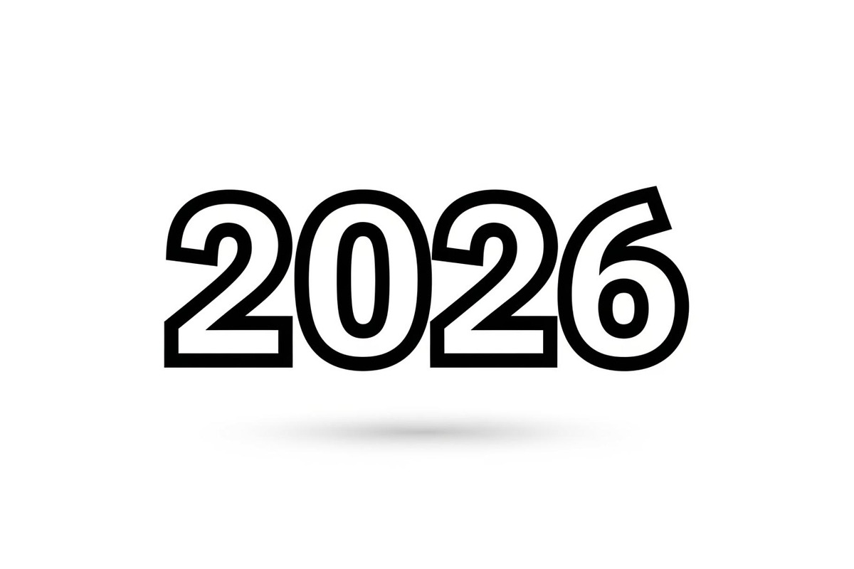 2026 New Year Line Art Bundle, an Illustration by hafijul (Photo 10 of 11)