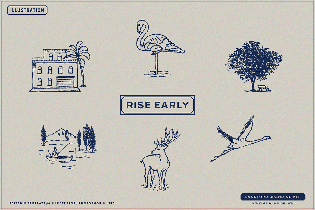 Landford Branding Kit, a Branding & Logo Template by Refolve Design (Photo 23 of 25)