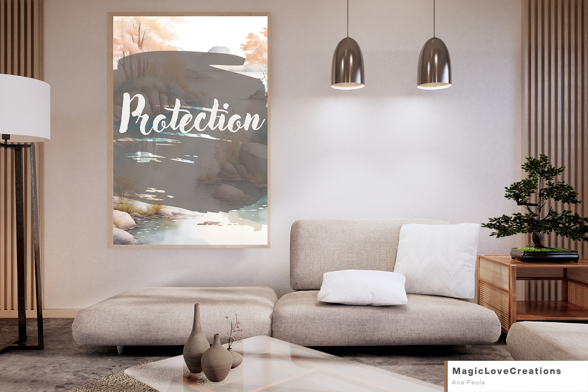 Spiritual Positive Quote Print Wall, a Poster Template by MagicLove Creations (Photo 8 of 10)