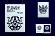 Angel Symbol and Sigils Set, a Solid Icon by Creative Stall (Thumbnail 3 of 9)