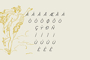 Kyril — A display hand-drawn font, a Font by Nomad Visuals (Thumbnail 7 of 8)