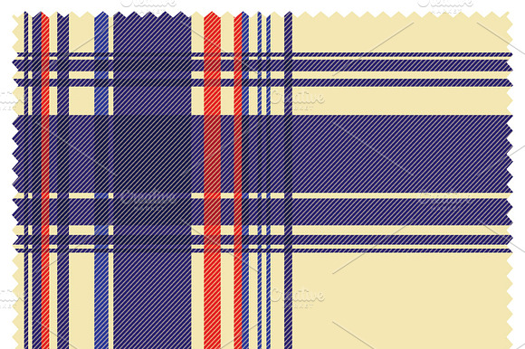 Scottish Tartan Fabric Texture