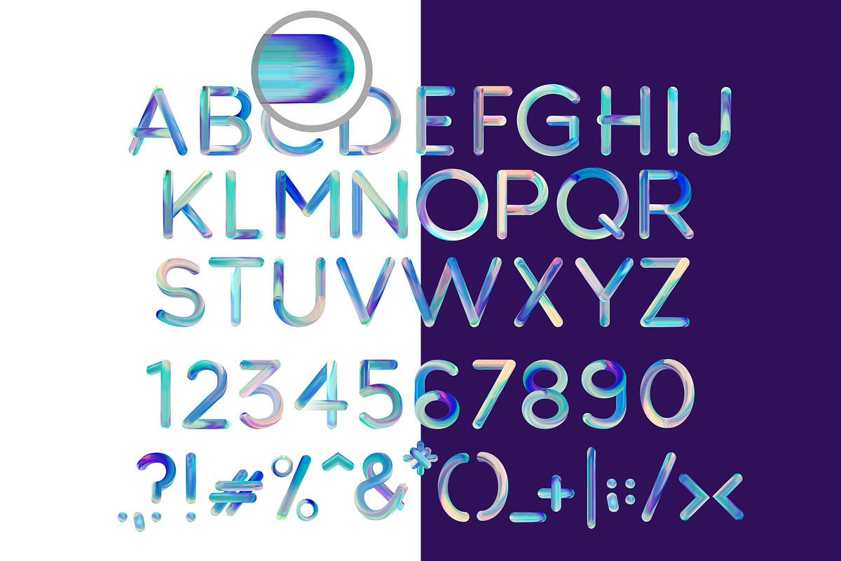 NEON FONT - file.otf preview 3