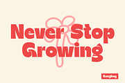 Gengboy Display Typeface - Hitype, a Sans Serif Font by Hitype (Thumbnail 4 of 9)