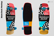 Skate Deck - Mockup, a Mockup by JAZZ STUDIO (Thumbnail 2 of 3)