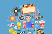 Cinema and Movie Themes, a Food Illustration by TAlex (Thumbnail 3 of 7)