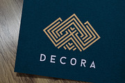 Decora Logo, a Branding & Logo Template by IKarGraphics (Thumbnail 1 of 4)
