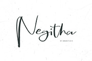 Negitha, a Script Font by Awanstudio (Thumbnail 1 of 10)