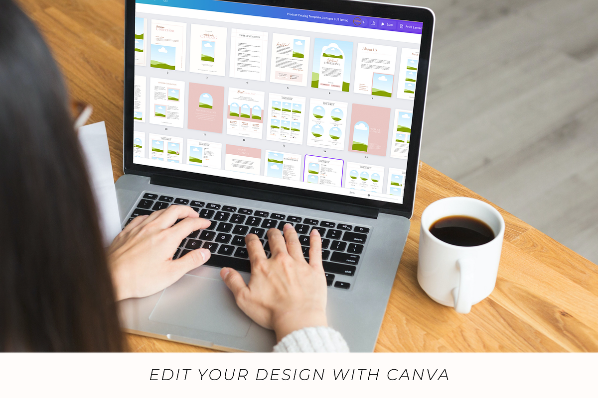 Wholesale Product Catalog for Canva, a Magazine Template by Hellohastore (Photo 10 of 10)