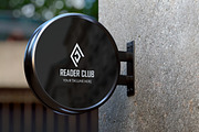 READER CLUB Flat Logo Design, a Branding & Logo Template by ElimesherStudio (Thumbnail 2 of 2)