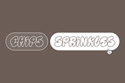 COOKIE — multilingual bubble font, a Handwritten Font by Studio Noppo (Thumbnail 6 of 7)