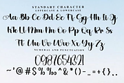 August, a Handwritten Font by InermediaSTUDIO (Thumbnail 4 of 7)
