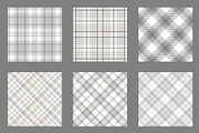 Seamless Pastel Tartan Pattern, a Pattern Graphic by Vectorchoice (Thumbnail 2 of 2)