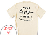 Back Of T-Shirt BC3001 Mockup Bundle, a Shirt Mockup by lock and page (Thumbnail 19 of 88)