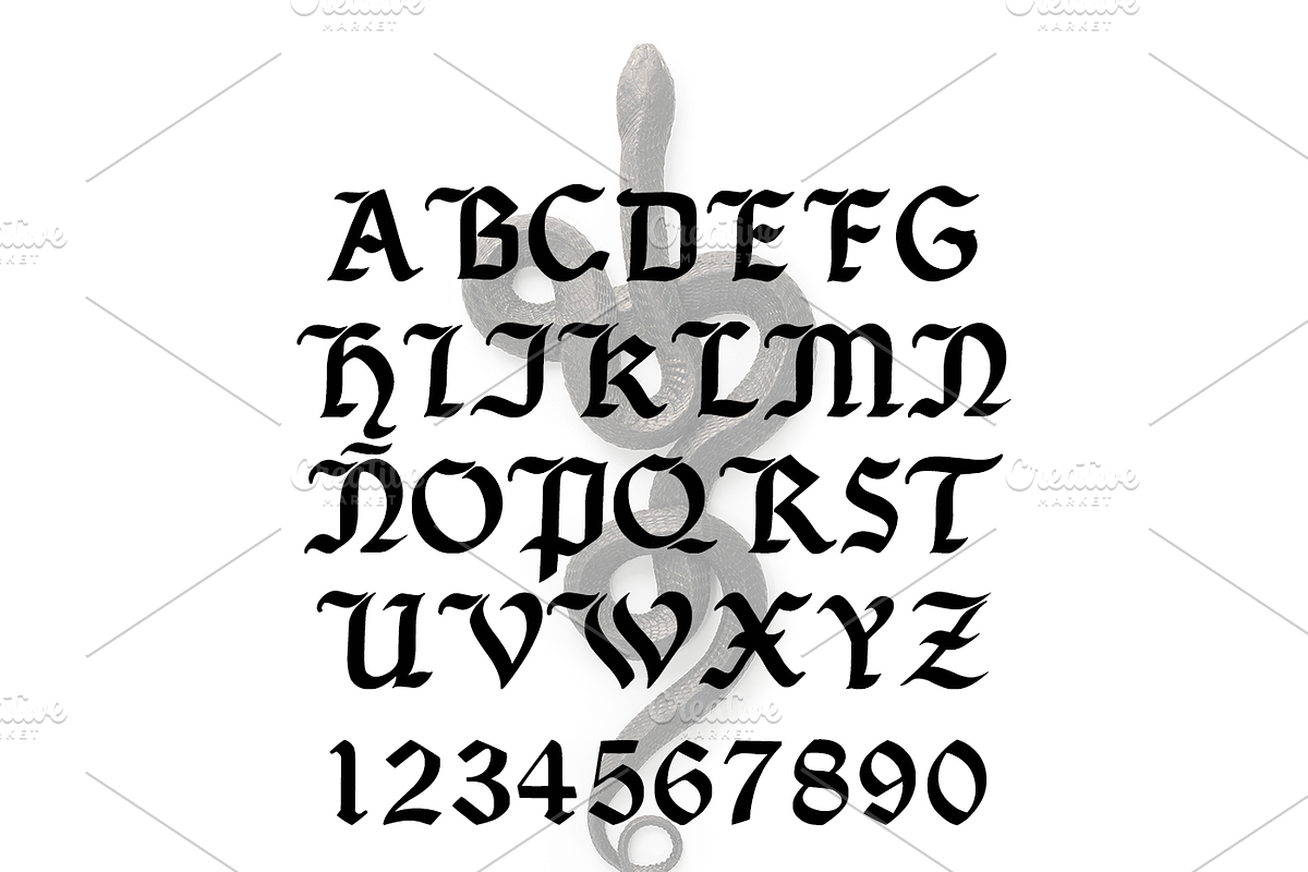gothicgram font, a Blackletter Font by jsorondo98 (Photo 2 of 3)