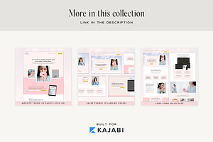 Kajabi Link In Bio Page Template