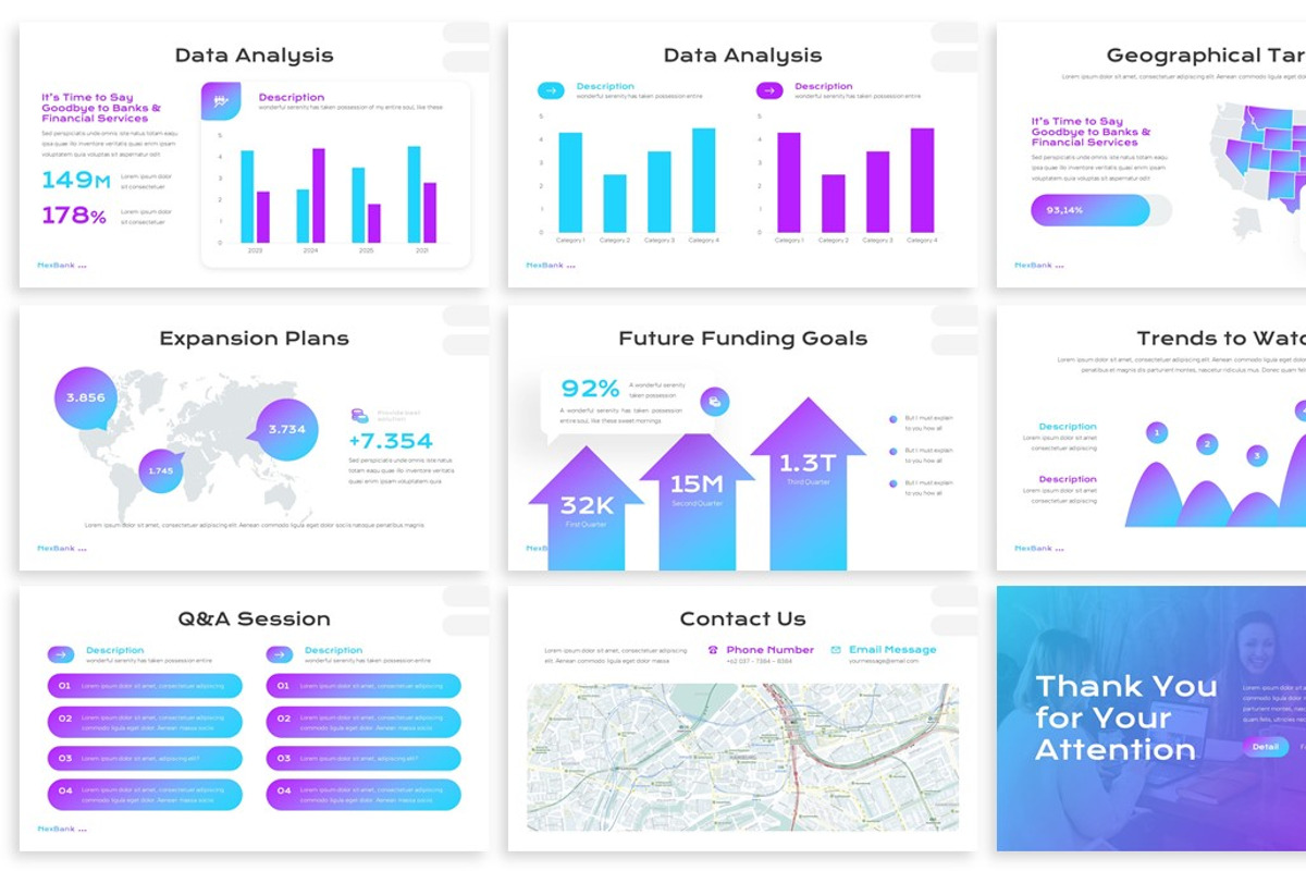 Nexbank - Digital Banking Keynote, a Presentation Template by SlideFactory (Photo 4 of 4)