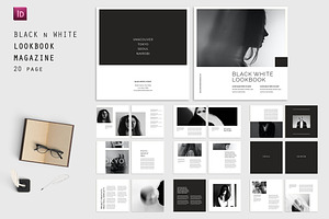 Square Black And White Lookbook