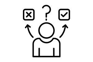 Confused Line Icon, an Icon by Pexelpy